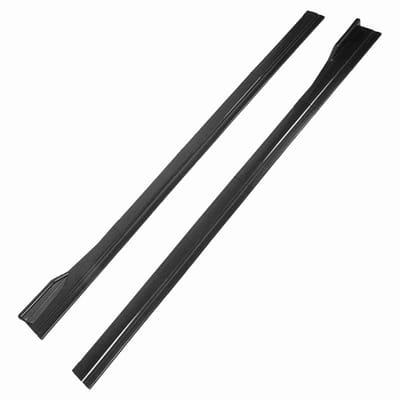 Dailygoods- Zijrok 200x11 cm - Schokbestendig - Koolstofvezel - Verbeterde rijstabiliteit - Universele auto’s - Lichtgewicht materiaal - Auto Splitter