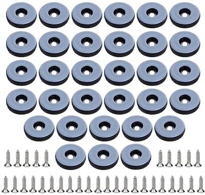 Vloerglijders Set van 32 Stuks Ø 22 mm voor Meubelbescherming en Stoelbescherming