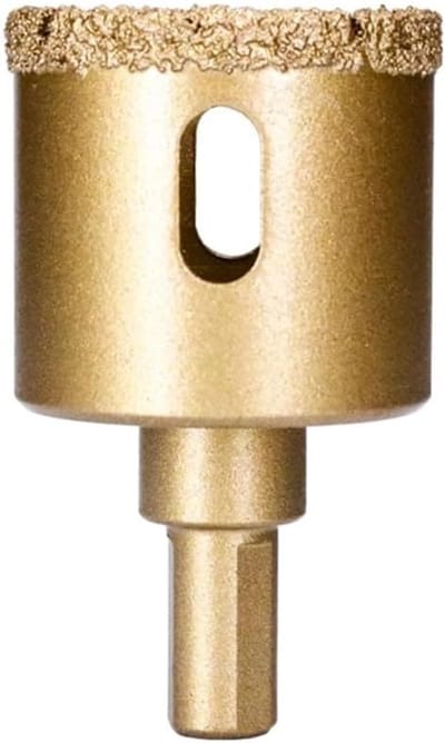 Diamantkerngatfrees - Droge kernboor - Gaten Boren - Vacuümgesoldeerde Technologie - 18mm - Zilver