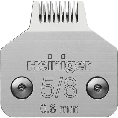 Heiniger Saphir Messenset nr. 5/8 – 0,8 mm voor honden en katten