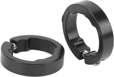 Bicycle Grips Clamp Ringen voor Fietshandvatten - 2 Stuks Aluminium Legering, Geschikt voor 22.2mm Stuur, Duurzaam en Praktisch