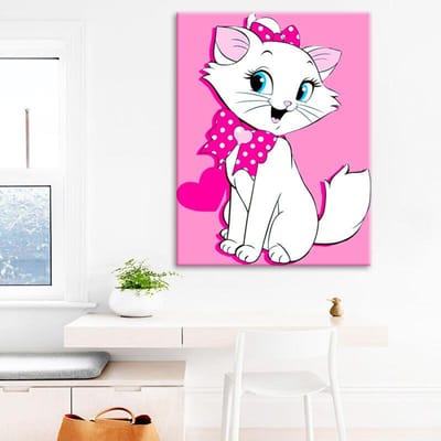Diamantborduurwerk Cartoon Dier Kleurrijke Mopshonden Cadeau Ronde Diamant Schildering 20X30CM