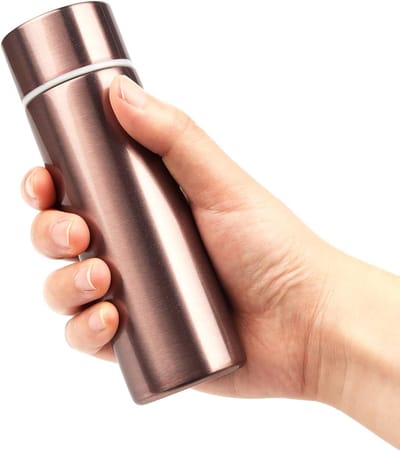 Thijox - Mini-thermosfles 150 ml - Draagbare geïsoleerde drinkfles - Kleine thermosfles voor onderweg, school, werk, camping, stijlvol en functioneel