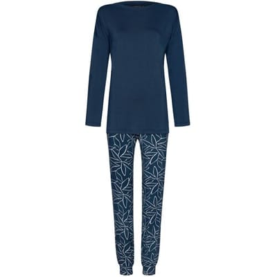 Duurzame marineblauwe pyjama Pastunette - Blauw - Maat - 52