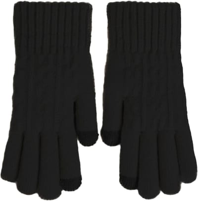 Dames Winterhandschoenen - Thermisch, Warm en Gebreid met Verbeterde Touchscreen voor Buitenactiviteiten zoals Wandelen, Hardlopen en Fietsen