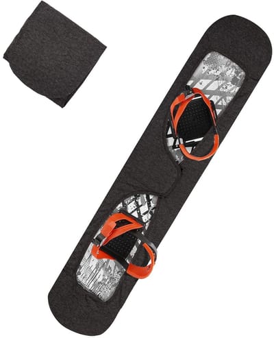 Dailygoods - Snowboard-beschermhoes met open binding - Bescherm je snowboard tegen krassen