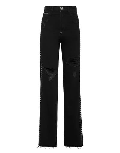 Jeans Met Wijde Pijpen