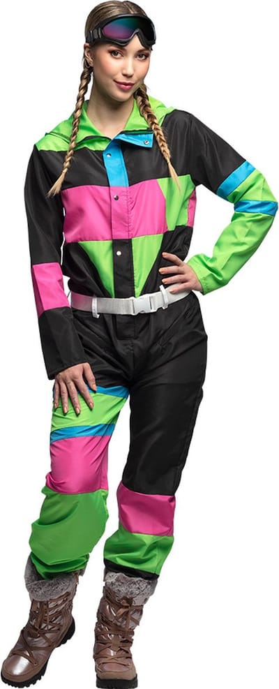 Boland - Skipak 80's babe (S) - Volwassenen - - Grappig - Fout - Carnaval
