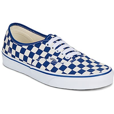 Vans  Lage Sneakers Authentic AMQ -  PRIMARY CHECK TRUE BLUE/WHITE