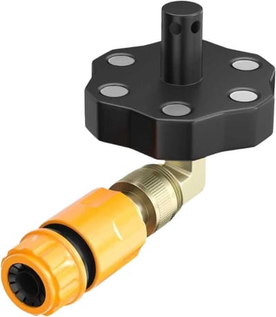 Chassisreiniger - Spoelgereedschap - Voertuig reinigen - Magnetisch ontwerp - 9 x 7 x 7.5 cm - Enkele kenmerken