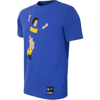 COPA - Maradona Boca Graphic T-Shirt - Heren - Blauw - S