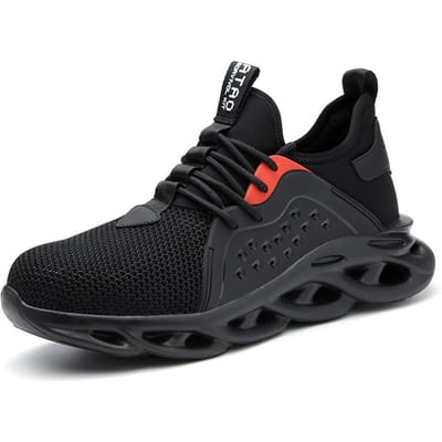 Hoge kwaliteit Nieuwe Zomer Licht Ademend Sneaker Voor Heren Werkveiligheidsschoenen Anti-verplettering En Anti-perforatie Comfortabele Sneakers 36