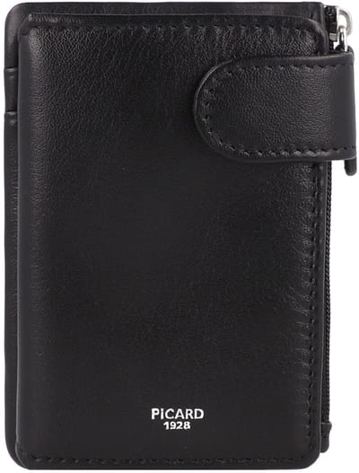 Picard Bingo Sleutel portemonnee Leer 12 cm - schwarz