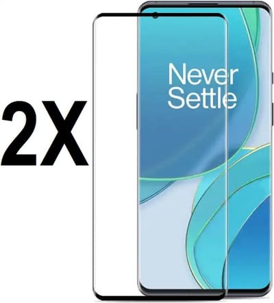 Screenz® - Screenprotector geschikt voor OnePlus 10 Pro - Tempered glass Screen protector geschikt voor OnePlus 10 Pro - Beschermglas - Glasplaatje - 2 stuks