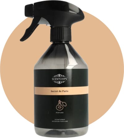 Scentchips Secret de Paris Interieurspray - Roomspray – Huisparfum – Huisspray – Geurspray – 500ML