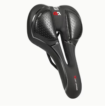 MTB Mountainbike - Wielrenfiets Gel Zadel - Ergonomisch Fietszadel - Heren - Dames - Super Soft Gel- Professionele kwaliteit
