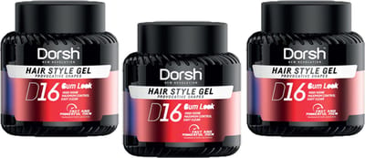 Dorsh - Gummy Gel - Maximum Control - 3 Stuks