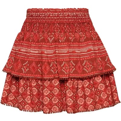 Superdry - Vintage gelaagde minirok - Dames - Rokken