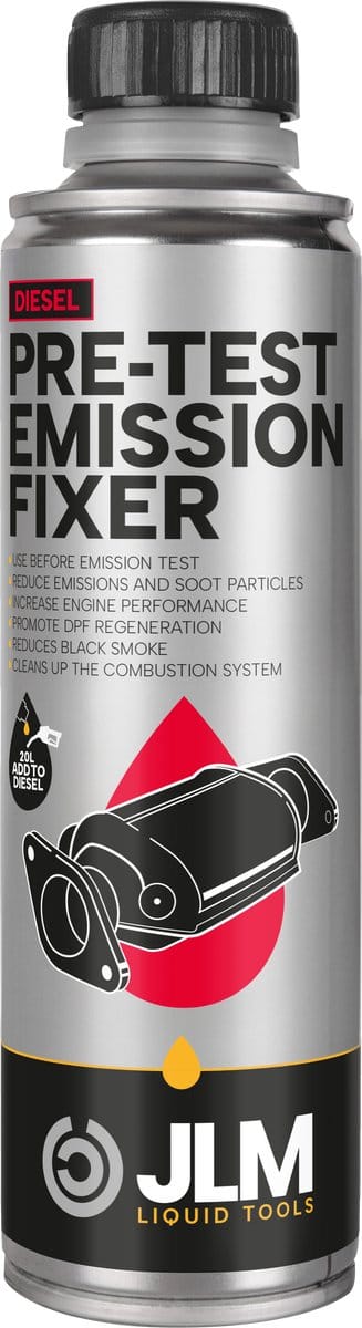 JLM Diesel Emission Reduction Treatment / Katalysator reiniger 250ml - Snelle verlaging van uitstoot - Verbetert prestaties katalysator - Helpt bij goedkeuring APK