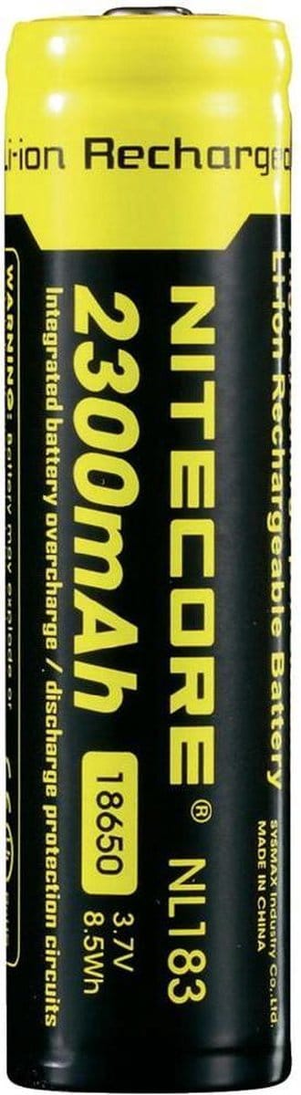 Nitecore 18650 oplaadbare batterij 2300mAh