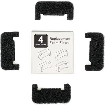 4PCS Huisdierfonteinfilterspons Vervangende Huisdierfonteinschuimfilter Type 2