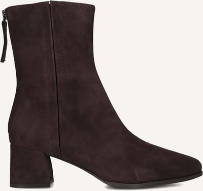 Unisa Lucas Enkellaarsjes - Enkelboots met rits - Dames - Bruin - Maat 37