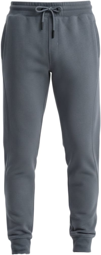 OMBRE Broek - Regular Fit - Katoen - Effen Grafiet XXL