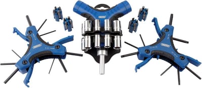Ratel en Zeskantsleutel Set - Gereedschap Set - Klusjes Uitvoeren - Comfort Grip - 45 Delig - Niet gespecificeerd