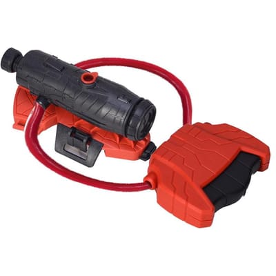 Spin Lanceerder Waterpistool Zomer Pols Schietend Waterspeelgoed Plastic met Handschoenen Voor Kinderen Cosplay Attributen Spellen black