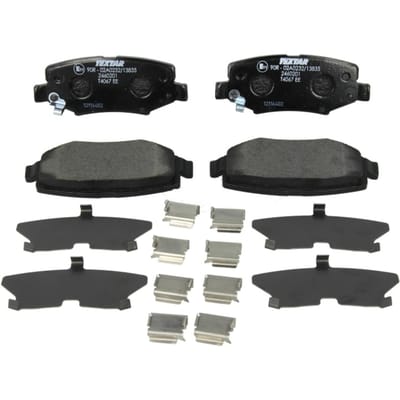 Remblokset TEXTAR 2460201, achter