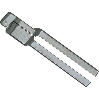 Westmark Knoflookpers, compact, lengte: 15,2 cm, aluminium, Biopress, zilver, 30102260