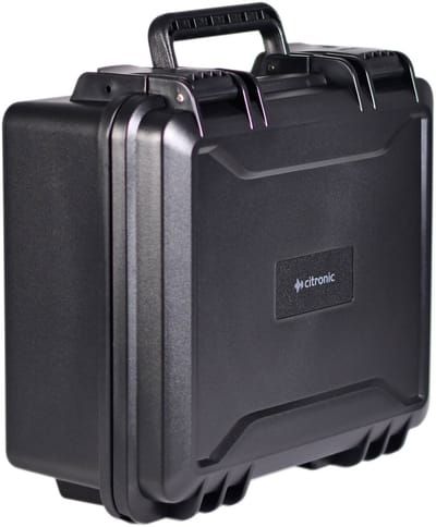 Citronic HDC295 Robuuste ABS-transportkoffer 295 x 265 x 142mm
