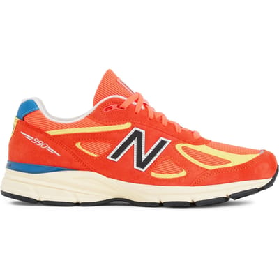 New Balance Unisex Made In Usa 990v4 Urgent Red Taglia: 42.5 | Scarpe da Corsa Outlet | Unisex | Rosso