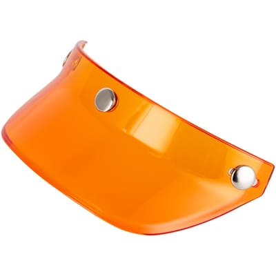 Visière de casque de moto Bouclier de casque de moto 34 Open Anti-Soleil orange