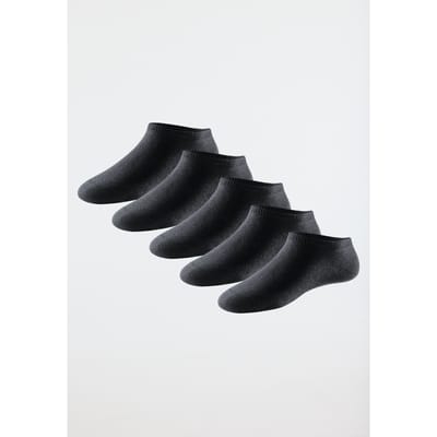 Schiesser Sneakersokken voor dames 5-pack stay fresh zwart - Bluebird Dames Sokken