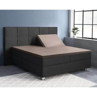 Primaviera DeLuxe Hoeslaken Splittopper Satijn Taupe - 160 x 200 cm + 15 cm hoekhoogte