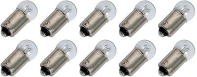 Signaallamp Ba9s 24V 4.8W - 200 mAh - 10 stuks - G11 Gloeilamp Ø11mm - 24mm - 2500K - Dimbaar