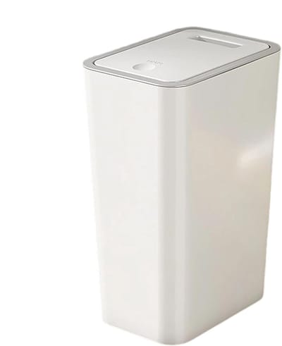 Prullenbak - Afvalbak Vuilnisbak - Kleine Ruimtes - Compact 10 Liter - 33 x 19.5 x 13 cm