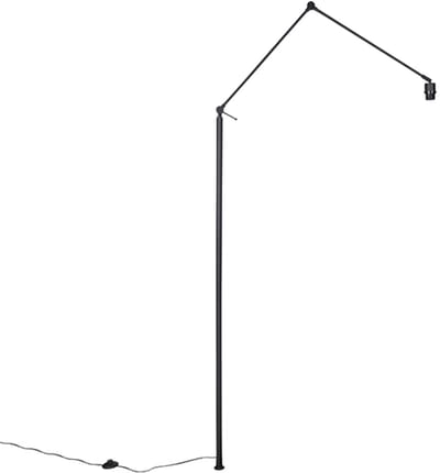 QAZQA editor - Moderne Vloerlamp - 1 lichts - H 1908 mm - Zwart -