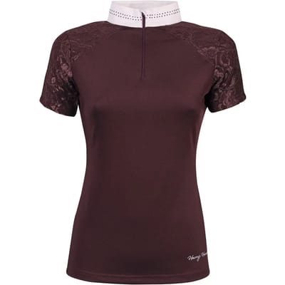 Harry's Horse Showshirt Harry's Horse Venice Donkerrood