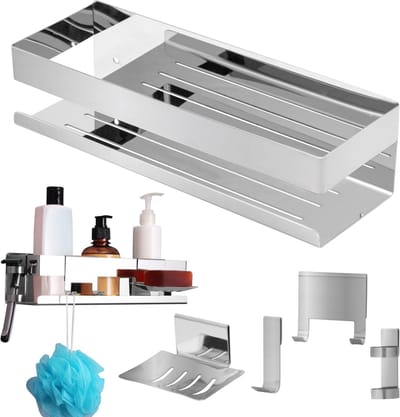 Unyqoos ® Stijlvolle en Functionele Hangende Douche Caddy voor Orde in de Badkamer
