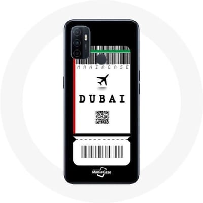 Coque - Oppo - A53 - Billet d'avion Dubai - Souple - Protection Synthétique