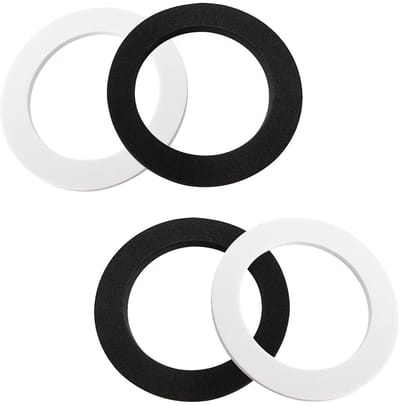 Set van 4 Vervangende Afsluitringen voor Afvoerfittingen, O-Ringen voor 84mm Spoelseries, Waterdichte O-Ringen en Accessoires