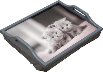 St. Helens Home & Garden - Houten schootdienblad - Met kussen - Decoratief design