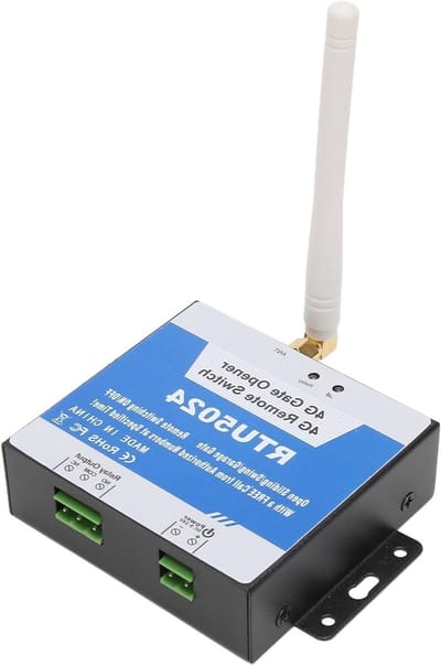 GSM Poortopener - Toegangscontrole - Garagedeur Bediening - App en SMS Bediening - 13 x 10 x 3 cm - Metaal