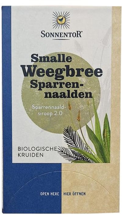 Sonnentor Smalle Weegbree Sparrennaald Bio (18 zakjes)