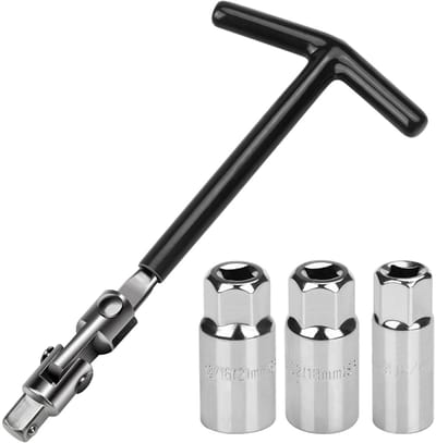 EXCITAT Bougie-trekker - Sleutelset - voor auto's en motoren - Set van 5 stuks