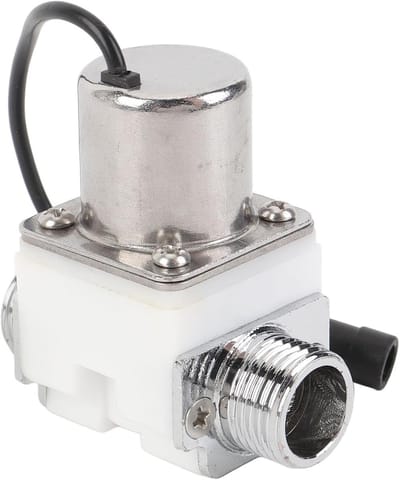 Elektrische Pulsmagneetklep - Automatische Schakelaar - Waterregeling Tuin - Positieve Negatieve Puls - G1/2in Schroefdraad - Wit