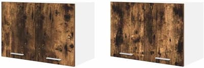 Moderne hangkast - Keukenkast wandmontage - Keuken organiseren - Veel opbergruimte - 60 x 31 x 40 cm