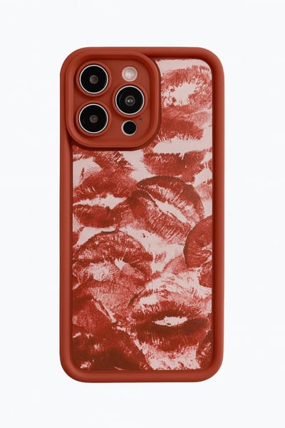 Rode Lippen Hoesje Geschikt voor iPhone 11 Telefoonhoesje Case Print Lippenstift Patroon